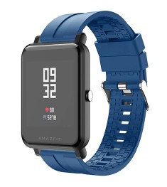 Ремешок Original Design Xiaomi Amazfit Bip 22мм (Buckle) (Тёмно-синий)