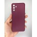 Силіконовий чохол Original для Samsung Galaxy A04S (2022) (ShutCam) (Бордовий)