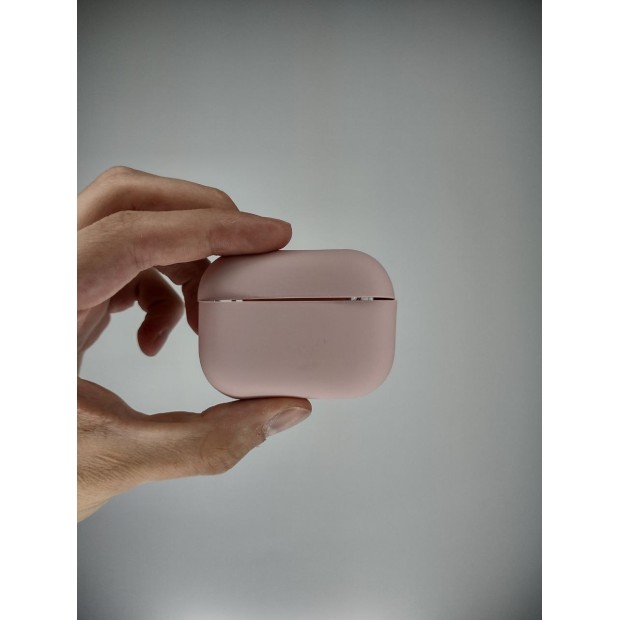 Чохол для навушників Blueo Liquid Silicone Apple AirPods Pro 3 (08) Рожевий пісок