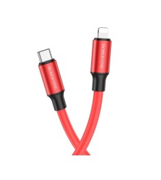 USB-кабель Borofone BX82 (Lightning) (Красный) (Уценка) (1 Категория)