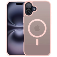Силиконовый чехол Alabay Cloud Matte Apple iPhone 16 (Light Pink)