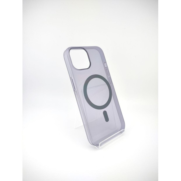 Чохол Clear Case Premium з MagSafe для Apple iPhone 15 (Elderberry)
