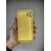 Силіконовий чохол Original RoundCam для Apple iPhone 11 Pro Max (жовтий кремовий)