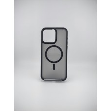 Чохол WAVE Matte Insane Case з MagSafe для iPhone 15 Pro Max (Чорний)