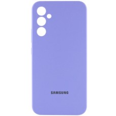 Силикон Original Samsung Galaxy A34 (ShutCam) (Фиалковый)