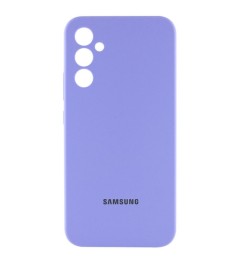 Силикон Original Samsung Galaxy A34 (ShutCam) (Фиалковый)