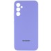 Силикон Original Samsung Galaxy A34 (ShutCam) (Фиалковый)
