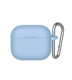 Чехол для наушников Blueo Liquid Silicone Apple AirPods 4 (53) Sky Blue