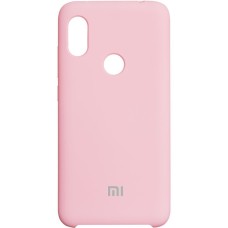 Силикон Original 360 Case Logo Xiaomi Redmi Note 6 / Note 6 Pro (Розовый)