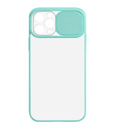 Накладка Totu Curtain Apple IPhone 12 / 12 Pro (Бирюзовый)