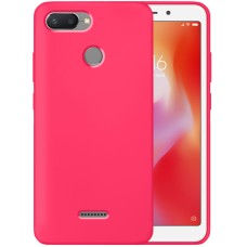 Силикон Original 360 Case Xiaomi Redmi 6 (Малиновый)