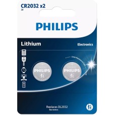 Батарейка Phillips Lithium CR 2032 (2шт) DT