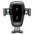 Автотримач Baseus Metal Gravity Car Mount MagSafe (для повітряного виходу) (сірий) WXYL-B0A