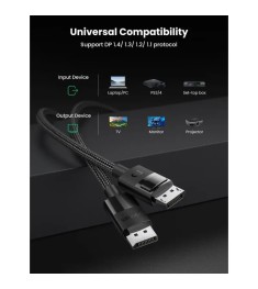 Кабель UGREEN DP114 DisplayPort - DisplayPort (2м)