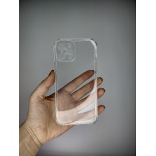 Силикон 6D Apple iPhone 12 Pro (ShutCam) (Прозрачный)