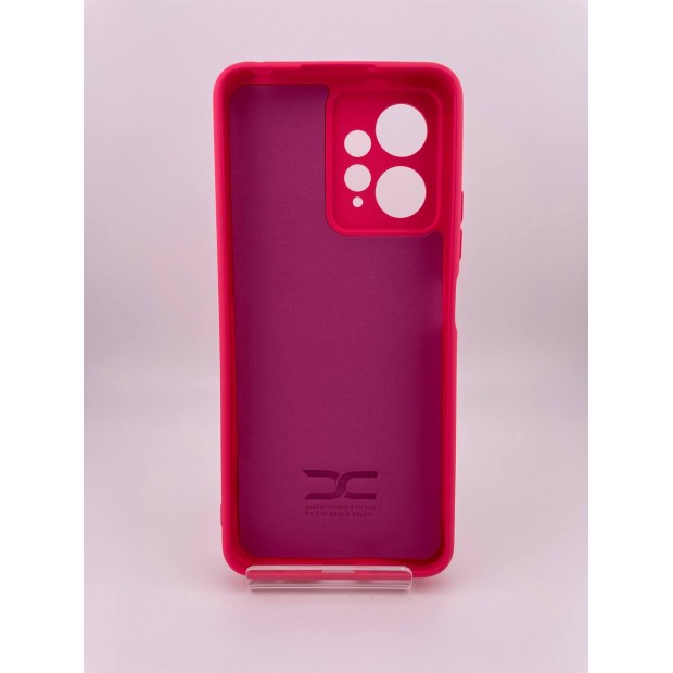 Силикон Original Xiaomi Redmi Note 12 4G (ShutCam) (Малиновый)