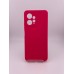 Силікон оригінальний Xiaomi Redmi Note 12 4G (ShutCam) (Малиновий)