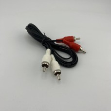 Кабель Rivex 2RCA - 2RCA 1m Кабель Rivex 2RCA - 2RCA 1m