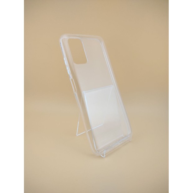 Силіконовий чохол WS для Samsung Galaxy A03s (Прозорий)