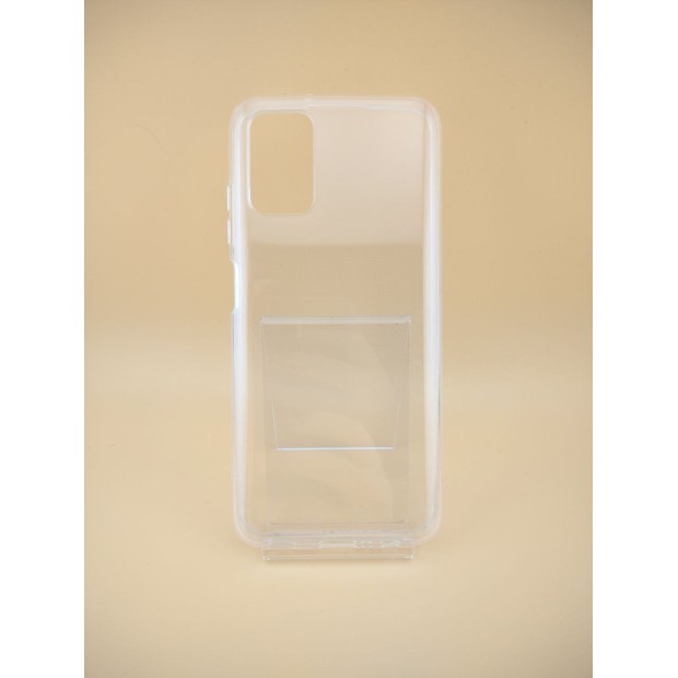 Силіконовий чохол WS для Samsung Galaxy A03s (Прозорий)
