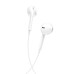 Wired earphones with headset Borofone BM60 Type-C DAC (White)
