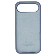 Силіконовий оригінальний круглий чохол для Apple iPhone 17 Air (35) Лавандовий