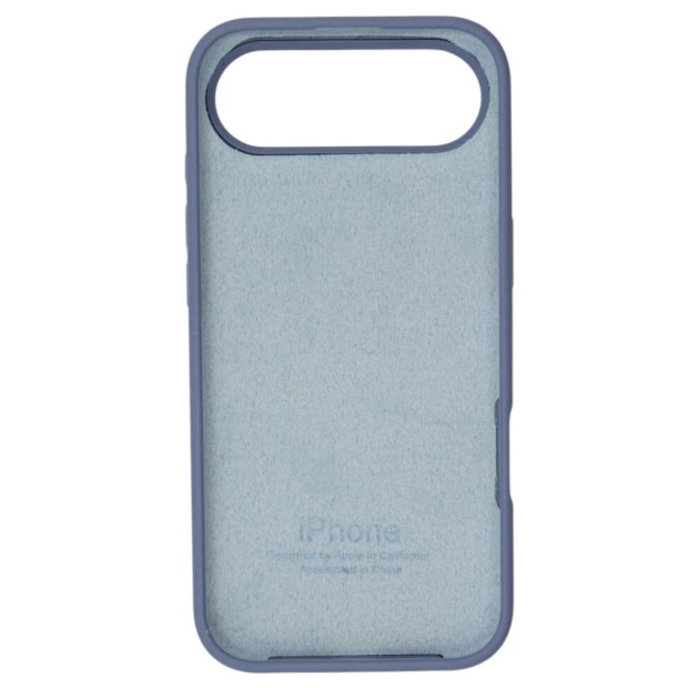 Силіконовий оригінальний круглий чохол для Apple iPhone 17 Air (35) Лавандовий