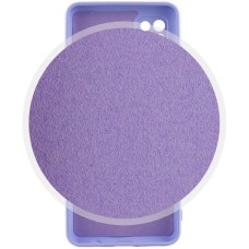 Силикон Original Samsung Galaxy A51 (2020) (ShutCam) (Фиалковый)