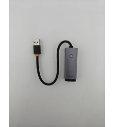 Адаптер Baseus Lite Series Ethernet 1000Мбіт / с (USB на RJ45) (Сірий) WKQX00011..