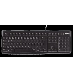 Клавіатура дротова Logitech K120 (Чорна)
