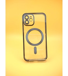 Case UMKU Shining with MagSafe for Apple iPhone 12 (Blue Titanium)