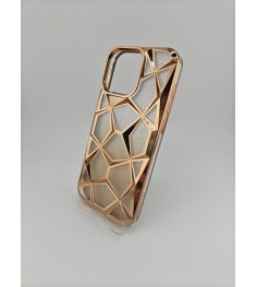 Чохол Накладка 3D Prism Metal для Apple iPhone 16 Pro Max (Золотий)