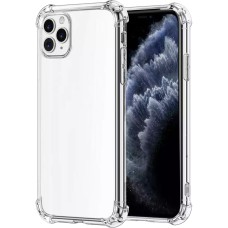 Силікон 6D Apple iPhone 12 Pro Max (Прозорий)