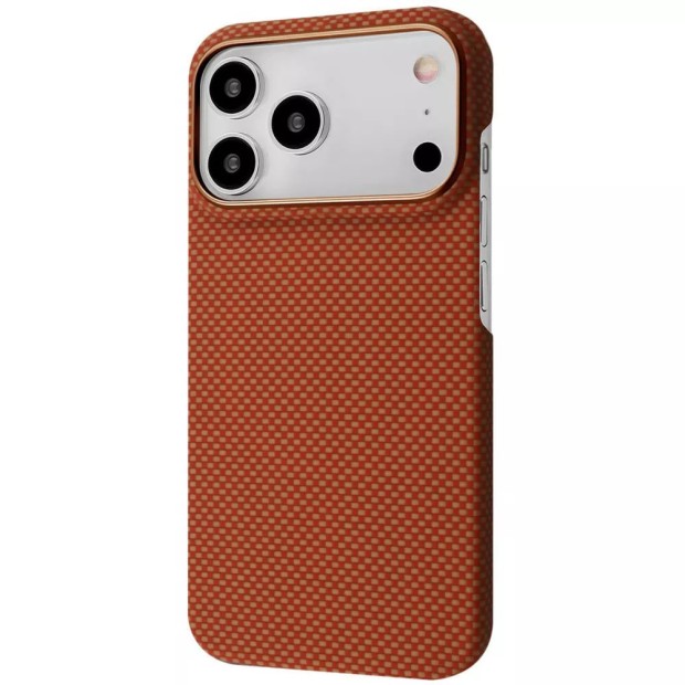 Накладка Proove Carbon Slim MagSafe Apple iPhone 17 Pro (Помаранчевий) Накладка Proove Carbon Slim MagSafe Apple iPhone 17 Pro (Помаранчевий)