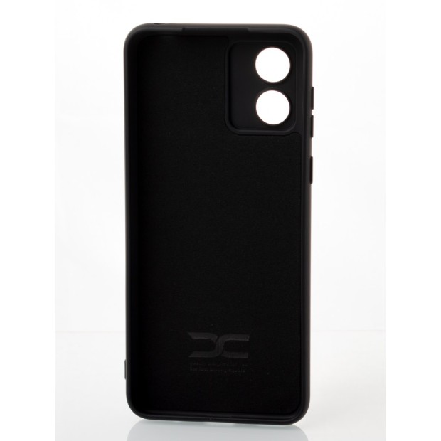 Силикон Original Motorola Moto E13 (ShutCam) (Чёрный)