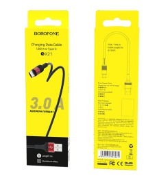 USB-кабель Borofone BX21 (Type-C) (Чорний)