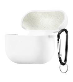 Чехол для наушников Full Silicone Case with Microfiber Apple AirPods 3 (06) Whit..