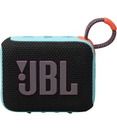 Портативна акустика JBL GO 4 (Чорний / Помаранчевий) JBLGO4BLKO K