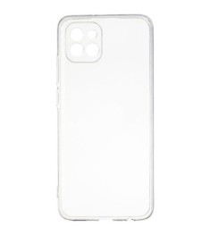 Силіконовий чохол WS ShutCam для Samsung Galaxy A03 (Прозорий)