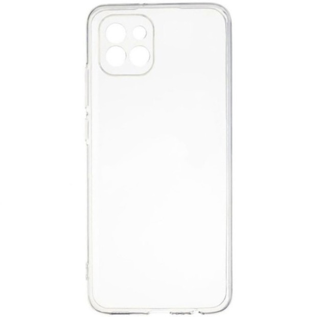 Силіконовий чохол WS ShutCam для Samsung Galaxy A03 (Прозорий)