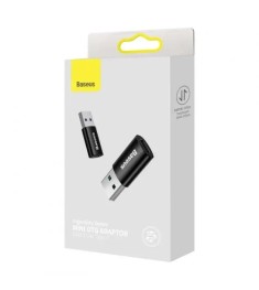 Baseus Ingenuity Mini USB 3.1 to Type-C OTG Adapter (Black) ZJJQ000101