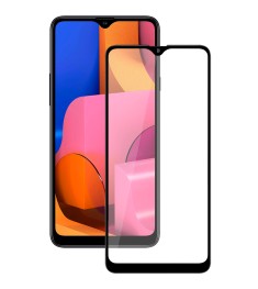 Захисне скло 5D Ceramic для Samsung Galaxy A20S  /  A02S  /  A12  /  M02s  /  A0..