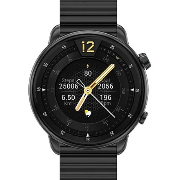 Розумний годинник iMiLab iMiki TG2 з магнітним ремінцем, Amoled (версія з функцією дзвінків), чорний.