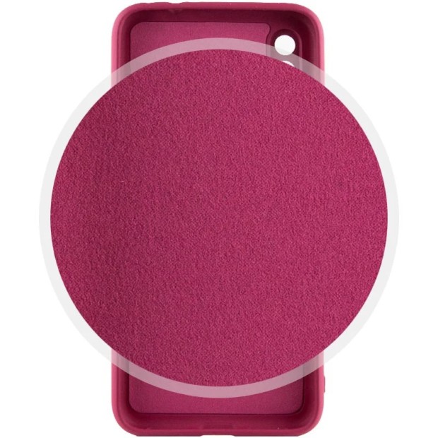 Силікон оригінальний Xiaomi Redmi Note 7  /  Redmi Note 7 Pro (захист камери) (темна пудра)