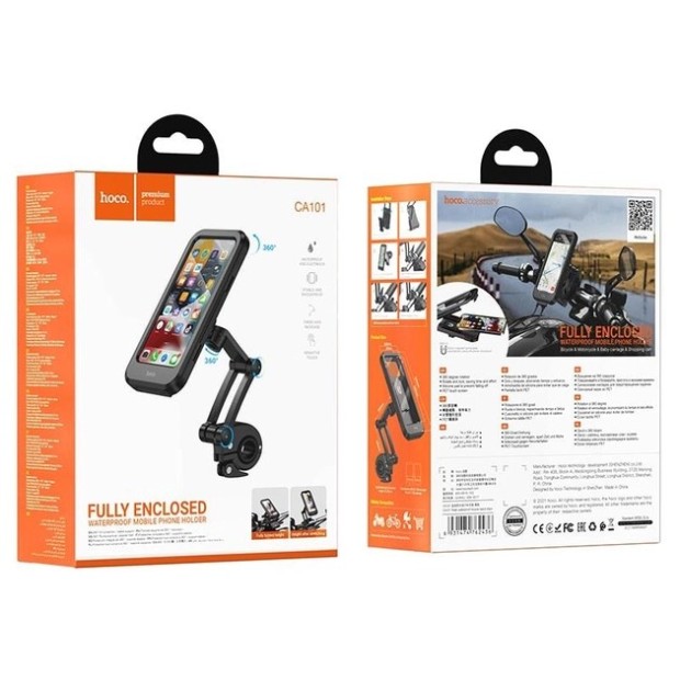 Велосипедно-мотоциклетний тримач Hoco CA101 (Чорний)