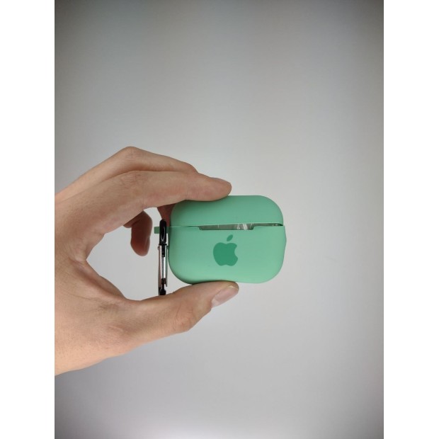 Spearmint Apple AirPods Pro 2 Slim Case Cover (with Logo)