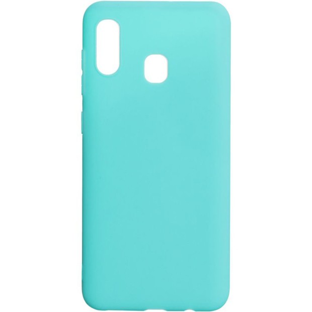 Силікон iNavi Color Samsung Galaxy A20  /  A30 (2019) (Бірюзовий)