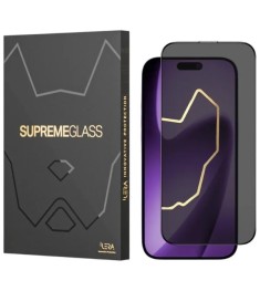 Захисне скло iLera DeLuxe Incognito для Apple iPhone 17 Pro Max (Чорне) iLInDL17..