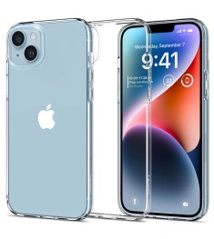 Силикон Virgin Case Apple iPhone 14 Plus (Прозрачный)