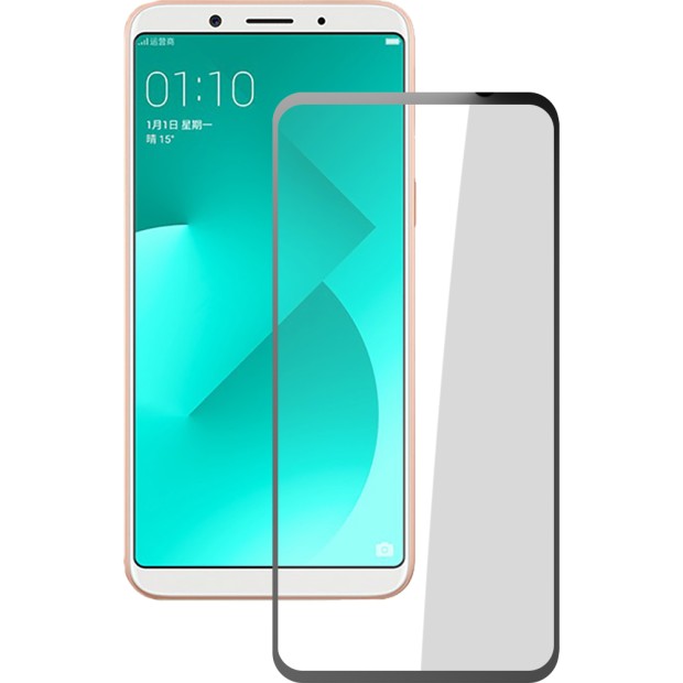 Захисне скло 5D Standard Oppo A83  /  F5 Чорне
